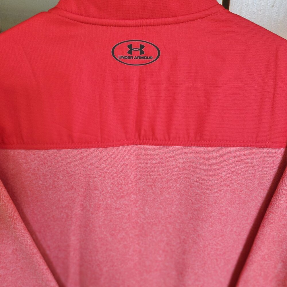 Under Armour Coldgear 1/2 Zip Long Sleeve Pullover Size XL - Picture 3 of 4